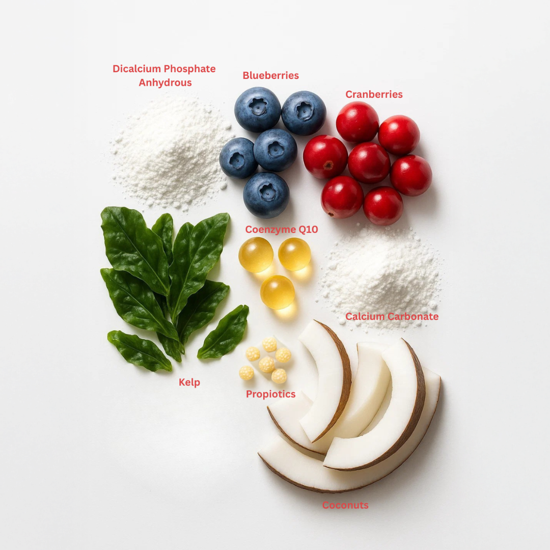 Kopo Dog Dental Powder – Natural Plaque & Breath Support Topper for All Breeds